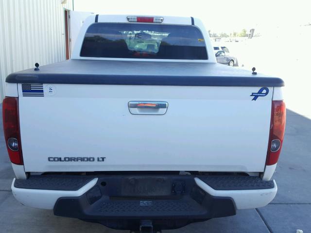 1GCDT13E098140019 - 2009 CHEVROLET COLORADO WHITE photo 9