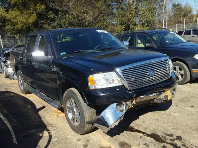 1FTPW12VX7FB59496 - 2007 FORD F150 SUPER BLACK photo 1