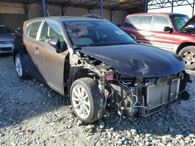 JTHKD5BH3B2027485 - 2011 LEXUS CT 200 BROWN photo 1