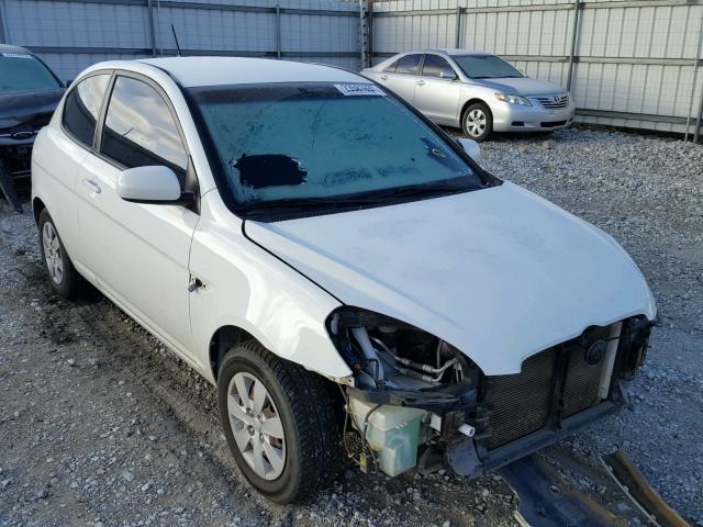 KMHCM3AC1BU188921 - 2011 HYUNDAI ACCENT GL WHITE photo 1