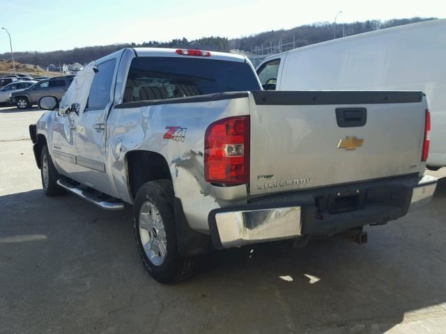 3GCPKTE30BG392621 - 2011 CHEVROLET SILVERADO SILVER photo 3