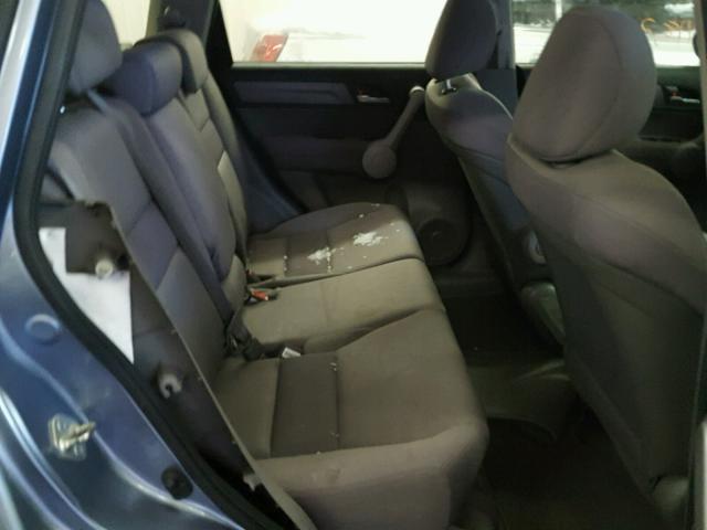 JHLRE48357C108415 - 2007 HONDA CR-V LX BLUE photo 6