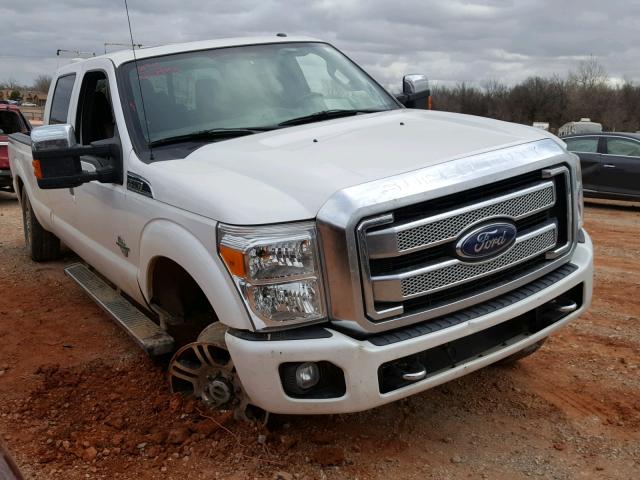 1FT8W3BT9FED65251 - 2015 FORD F350 SUPER WHITE photo 1