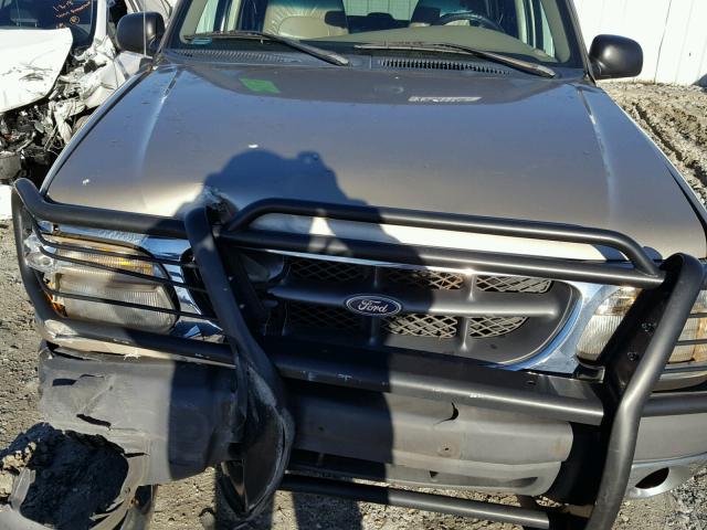 1FMZU32E4XZA30156 - 1999 FORD EXPLORER GOLD photo 7