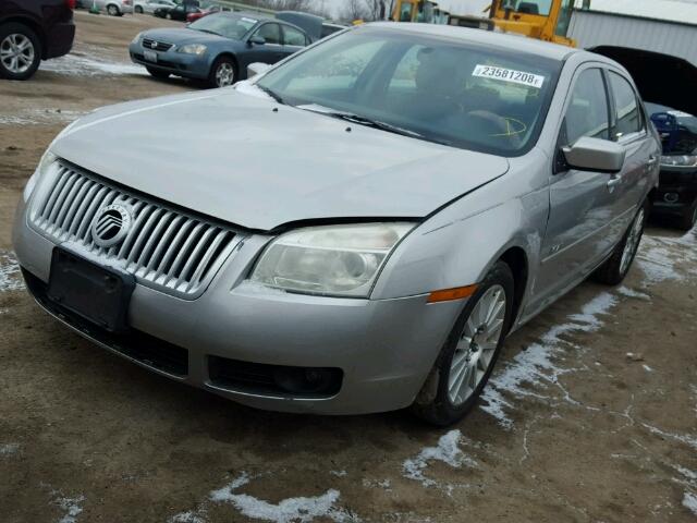 3MEHM08187R647887 - 2007 MERCURY MILAN PREM SILVER photo 2