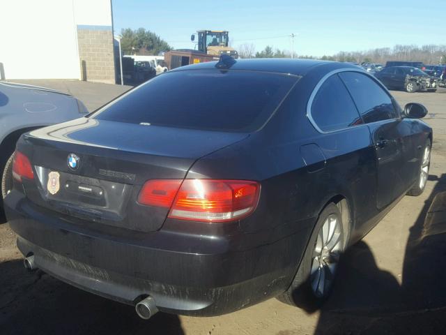 WBAWC73578E066316 - 2008 BMW 335 XI BLACK photo 4