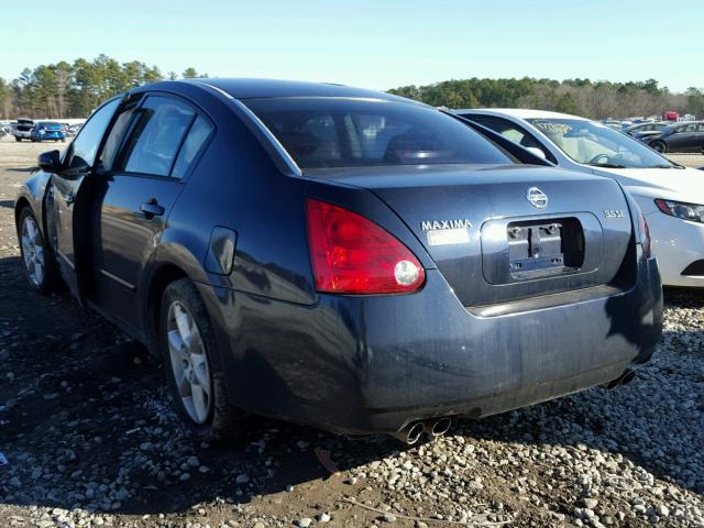 1N4BA41E36C808590 - 2006 NISSAN MAXIMA SE BLUE photo 3