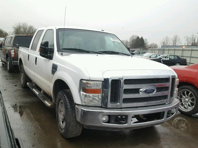 1FTSW20539EA98987 - 2009 FORD F250 SUPER WHITE photo 1