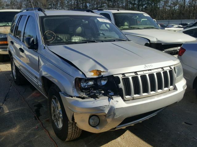 1J4GX48S14C360335 - 2004 JEEP GRAND CHER SILVER photo 1