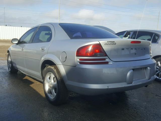 1B3EL46X95N532366 - 2005 DODGE STRATUS SX SILVER photo 3