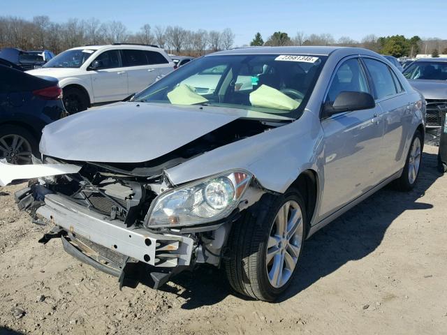 1G1ZA5E03AF289120 - 2010 CHEVROLET MALIBU LS SILVER photo 2