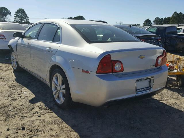 1G1ZA5E03AF289120 - 2010 CHEVROLET MALIBU LS SILVER photo 3