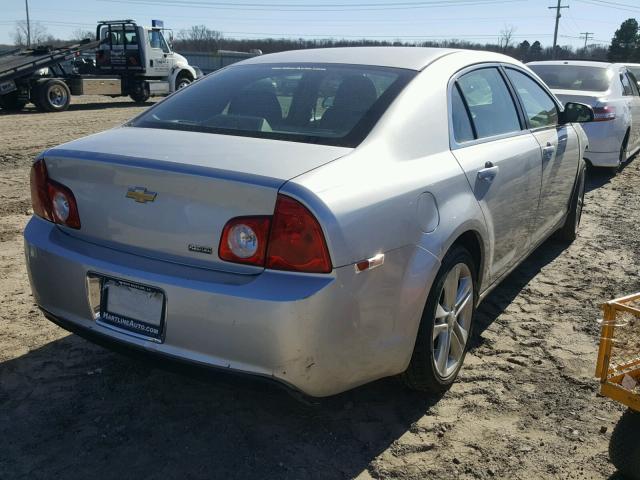 1G1ZA5E03AF289120 - 2010 CHEVROLET MALIBU LS SILVER photo 4