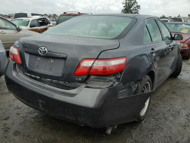 4T1BE46K67U088075 - 2007 TOYOTA CAMRY NEW GRAY photo 4