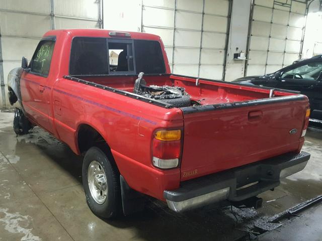 1FTYR10C9WUB83294 - 1998 FORD RANGER RED photo 3