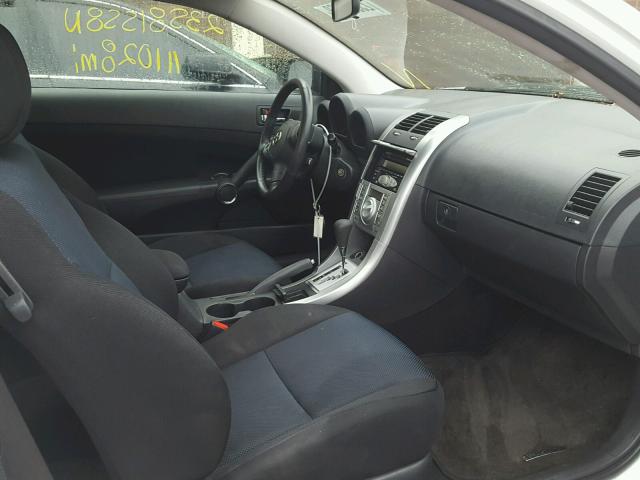 JTKDE177570201231 - 2007 TOYOTA SCION TC 白色 照片 5