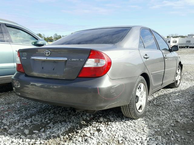 4T1BE32K64U803514 - 2004 TOYOTA CAMRY LE GRAY photo 4