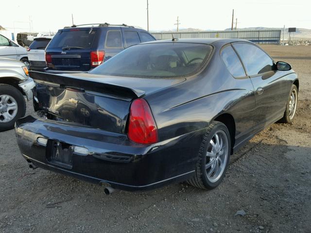 2G1WN151869328079 - 2006 CHEVROLET MONTE CARL BLACK photo 4