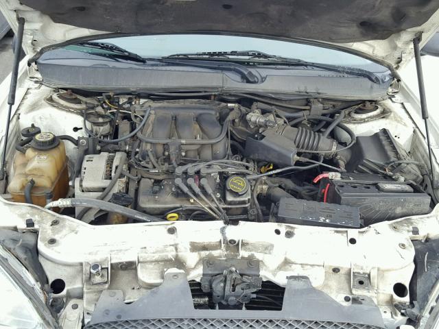 1FAFP53U07A193052 - 2007 FORD TAURUS SE WHITE photo 7