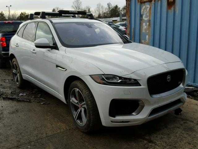 SADCM2BV8HA056896 - 2017 JAGUAR F-PACE S WHITE photo 1