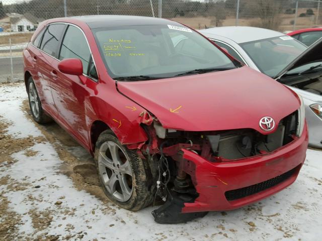 4T3ZK11A39U014577 - 2009 TOYOTA VENZA BASE RED photo 1