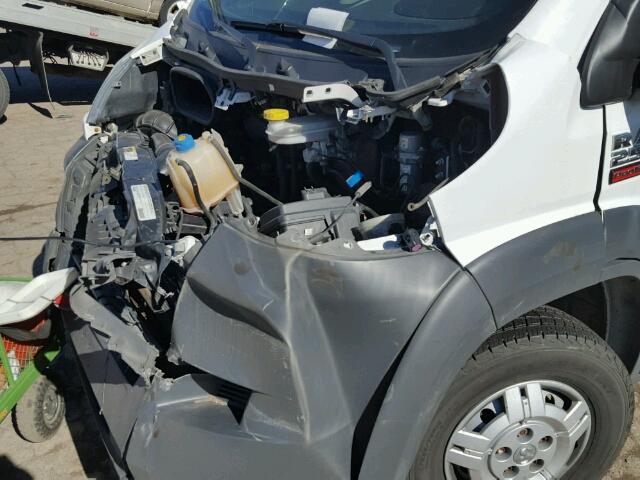 3C6TRVCGXEE119611 - 2014 RAM PROMASTER 白色 照片 9