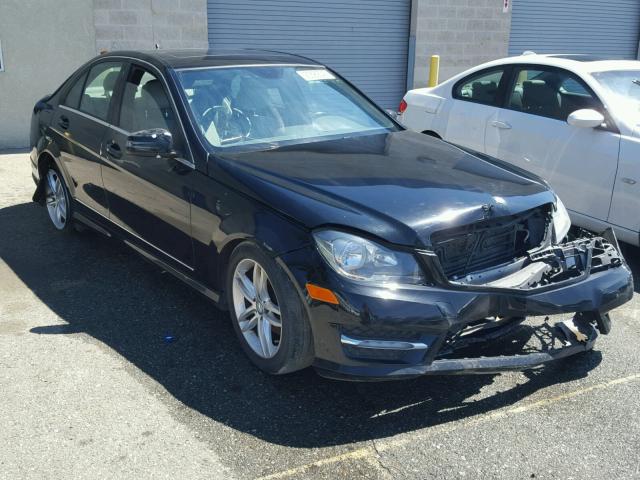 WDDGF4HB2DR265214 - 2013 MERCEDES-BENZ C 250 BLACK photo 1