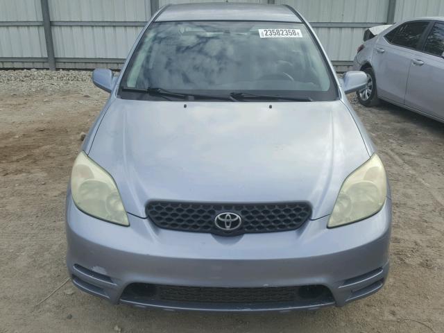 2T1KR32E14C189827 - 2004 TOYOTA COROLLA MA BLUE photo 9