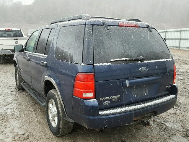 1FMZU73K45UC05561 - 2005 FORD EXPLORER X BLUE photo 3