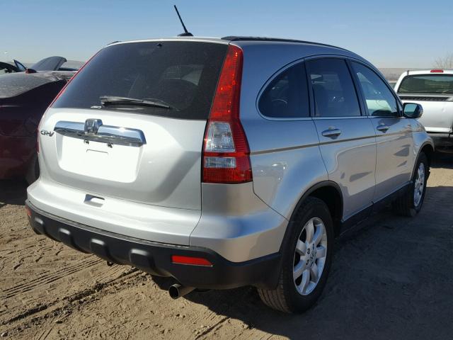 JHLRE48799C015824 - 2009 HONDA CR-V EXL SILVER photo 4