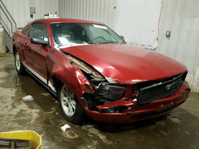 1ZVFT80N165155354 - 2006 FORD MUSTANG RED photo 1