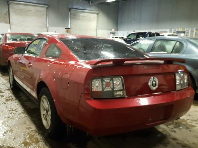 1ZVFT80N165155354 - 2006 FORD MUSTANG RED photo 3