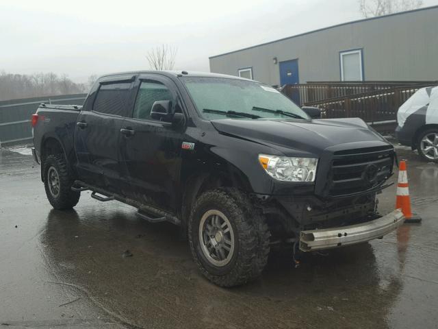 5TFDY5F14AX157384 - 2010 TOYOTA TUNDRA CRE BLACK photo 1