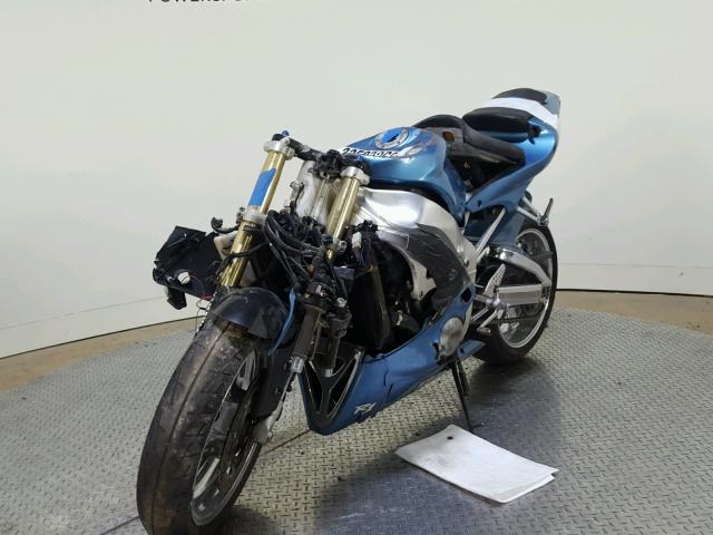 JYARN05E81A009503 - 2001 YAMAHA YZFR1 BLUE photo 4