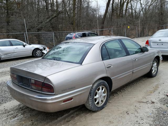 1G4CW54K114156395 - 2001 BUICK PARK AVENU BEIGE photo 4