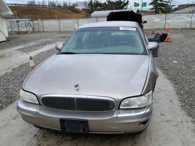 1G4CW54K114156395 - 2001 BUICK PARK AVENU BEIGE photo 9