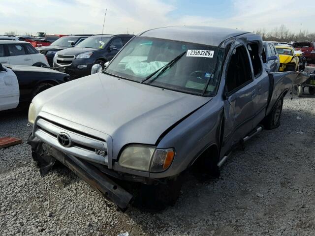 5TBRT34114S440310 - 2004 TOYOTA TUNDRA ACC SILVER photo 2