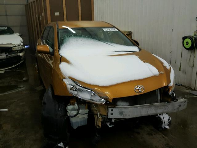 2T1LE40E49C007859 - 2009 TOYOTA COROLLA MA ORANGE photo 1