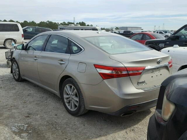 4T1BK1EB1FU140817 - 2015 TOYOTA AVALON XLE BEIGE photo 3
