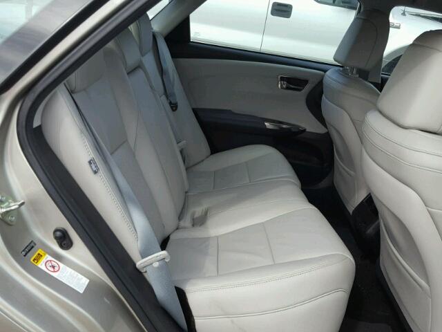 4T1BK1EB1FU140817 - 2015 TOYOTA AVALON XLE BEIGE photo 6