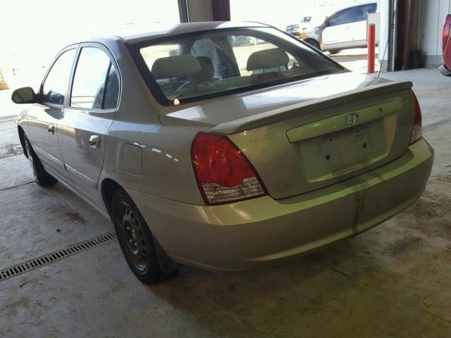 KMHDN46DX6U364539 - 2006 HYUNDAI ELANTRA GL TAN photo 3