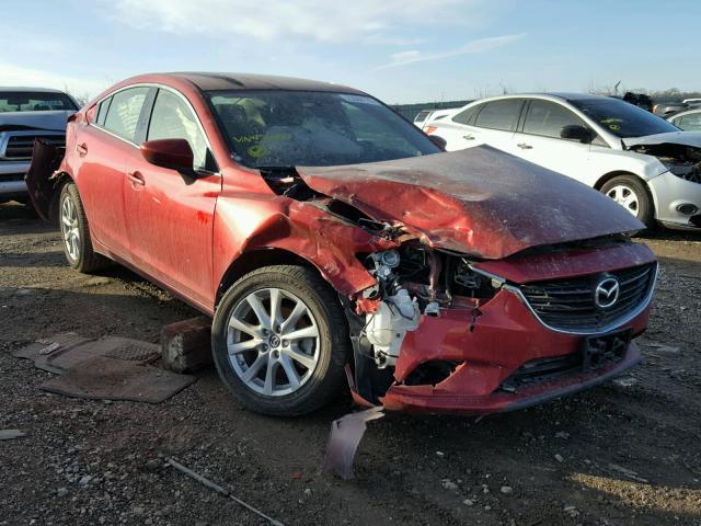 JM1GJ1U52G1456657 - 2016 MAZDA 6 SPORT RED photo 1