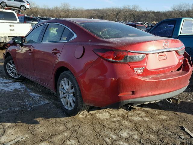 JM1GJ1U52G1456657 - 2016 MAZDA 6 SPORT RED photo 3