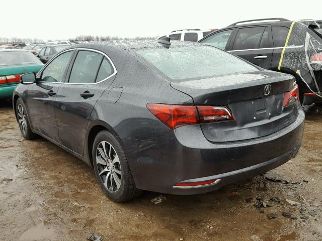 19UUB1F50FA016918 - 2015 ACURA TLX TECH CHARCOAL photo 3