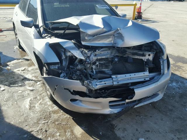 1HGCP36878A088494 - 2008 HONDA ACCORD EXL SILVER photo 9