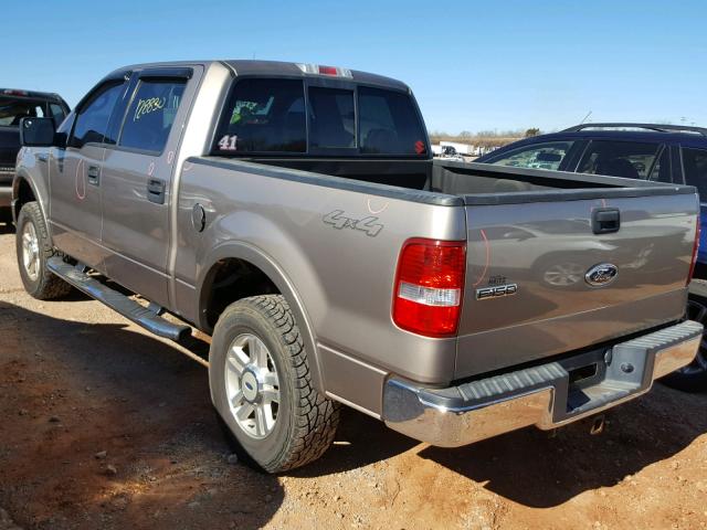 1FTPW14564KD70839 - 2004 FORD F150 SUPER GOLD photo 3