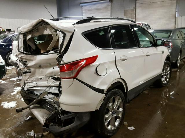 1FMCU9H9XDUC84384 - 2013 FORD ESCAPE SEL WHITE photo 4