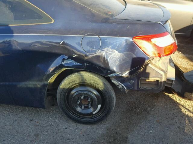 2HGFG12867H584667 - 2007 HONDA CIVIC EX ლურჯი ფოტო 9