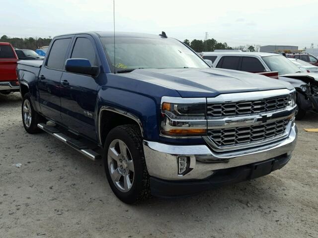 3GCPCREC1HG192176 - 2017 CHEVROLET SILVERADO BLUE photo 1