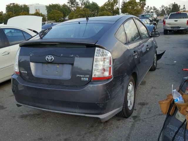 JTDKB20U283376498 - 2008 TOYOTA PRIUS CHARCOAL photo 4